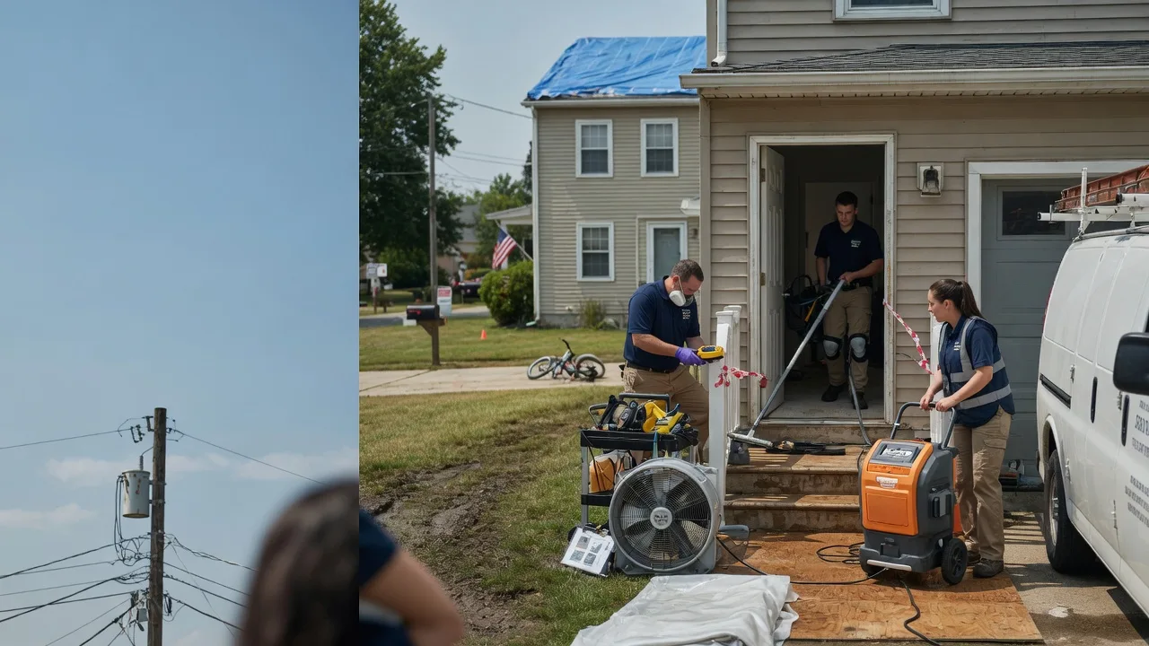 Water Damage Repair in Woodland, MI near me